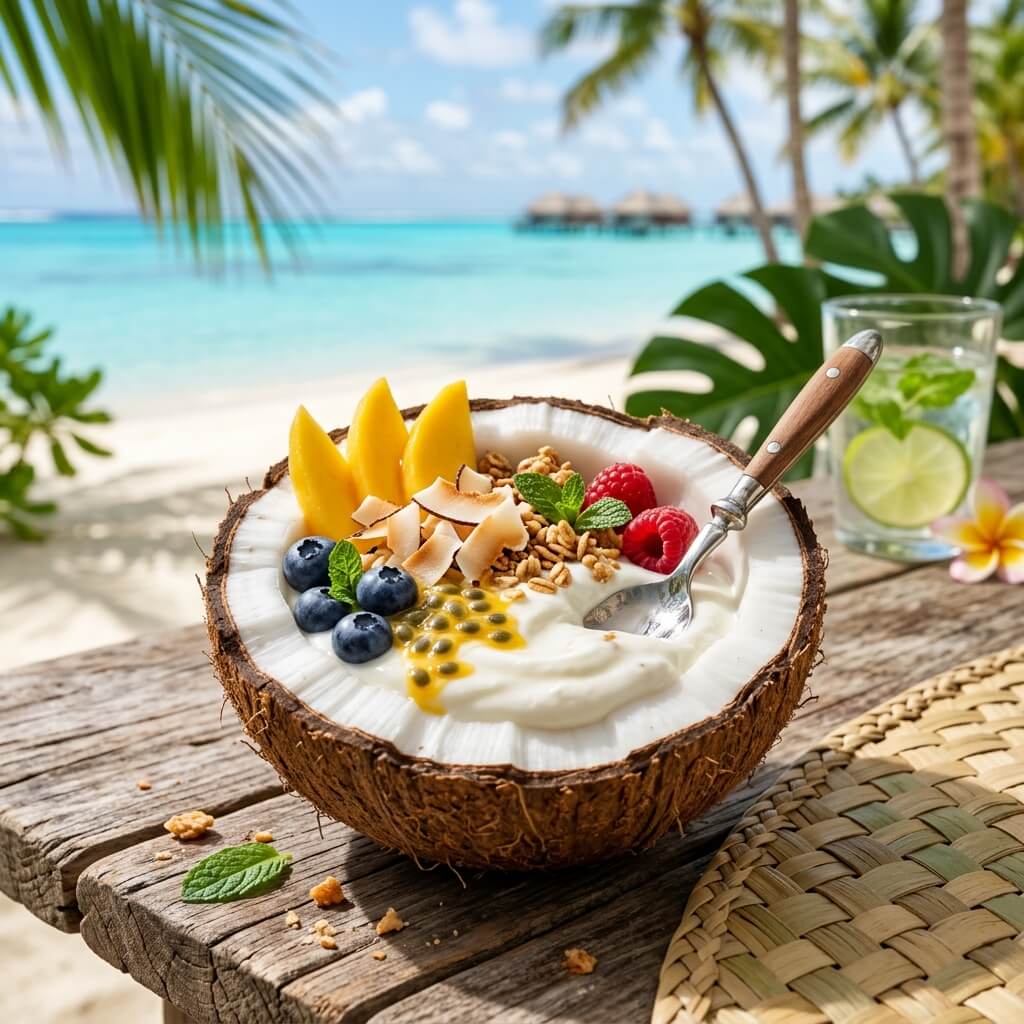 Iogurtes de Coco