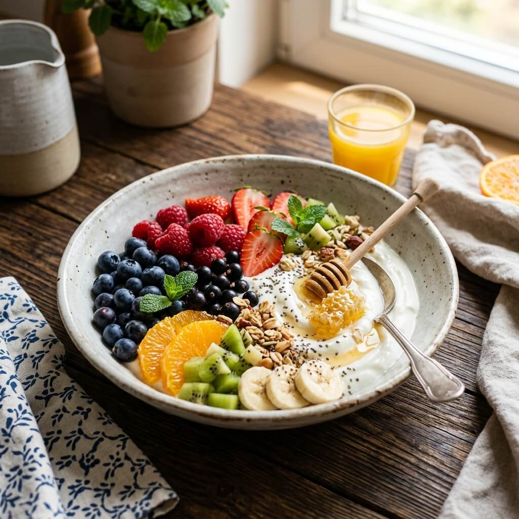 Iogurtes com Frutas